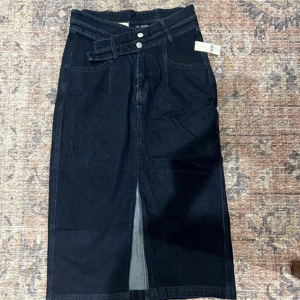 Pilcro denim skirt